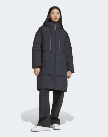 adidas performance Myshelter down parka in black