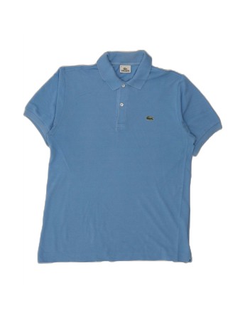 Vintage Lacoste Polo Shirt Size 4 Medium In Blue