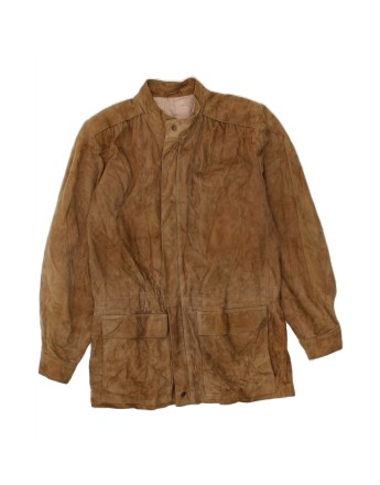 Vintage Suede Jacket It 48 Medium In Brown